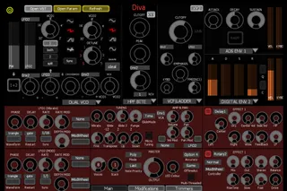 Diva VST PULL Template with xPlugin screenshot
