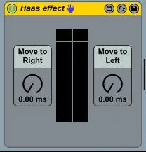 Extremely simple Haas or localization effect screenshot