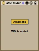 MIDI Muter screenshot