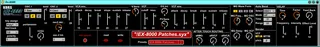 EX-8000 M4L Editor screenshot