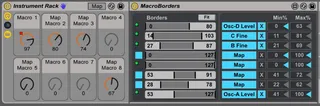 MacroBorders MIDI screenshot