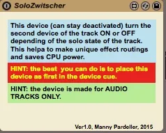 SoloZwitscher screenshot