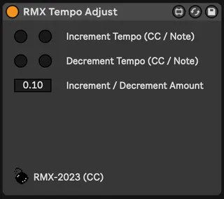 RMX Tempo Adjust screenshot