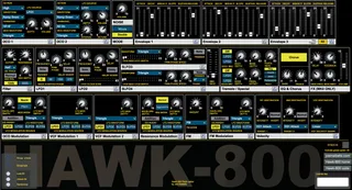 Hawk-800 Editor screenshot