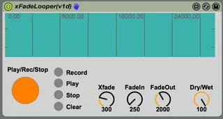 Xfade looper screenshot
