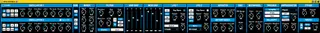 Bass Station II Interface with M4L Presets screenshot