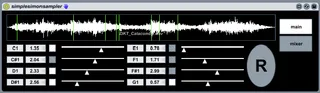 Simple Simon Sampler screenshot