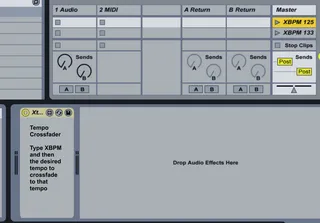 Tempo Crossfader screenshot