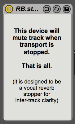 RB.stopmuter screenshot