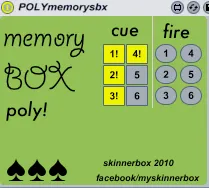 POLYmemoryBOX screenshot