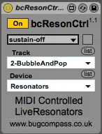 bcResonCtrl screenshot
