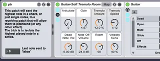 Pitch Bend One Note Only screenshot