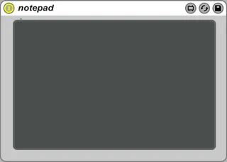 notepad screenshot