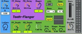 JL Teeth Flanger screenshot
