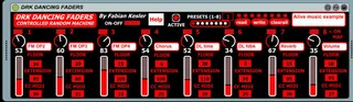 DRK DANCING FADERS-CONTROLLED RANDOM MACHINE screenshot