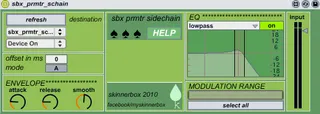 sbx parameter sidechain screenshot