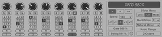 nanoSEQx and nanoSAMPLER screenshot