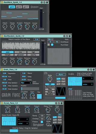 PeRColate Max For Live Device Collection screenshot