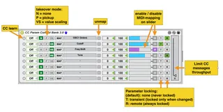 CC Param Control Bank screenshot