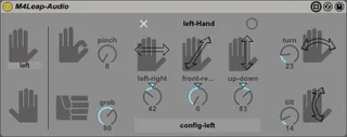 Max 4 Leap Audio - Leap Motion Controller screenshot