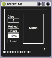 Morph screenshot