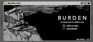 Burden - A Text Based Adventure screenshot