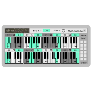 Midi Notes Redux screenshot
