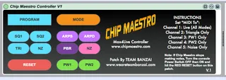 Chip Maestro Controller screenshot