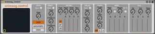 Animoog Control screenshot