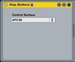 APC40 Stop Button Lights screenshot
