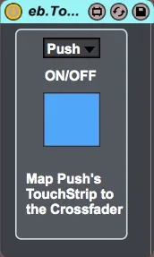 eb.TouchStrip Crossfader screenshot