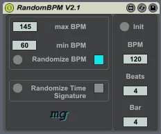 RandomBPM screenshot