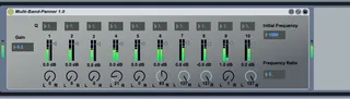Multi-Band-Panner screenshot