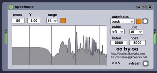 Spectrome screenshot