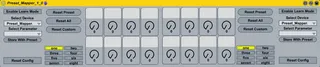 Preset Mapper screenshot