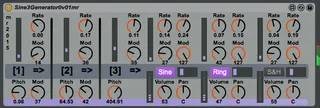 Sine3Generator screenshot