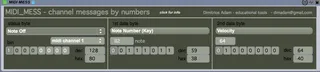 MIDI MESS screenshot
