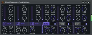 Sine3GeneratorDark screenshot