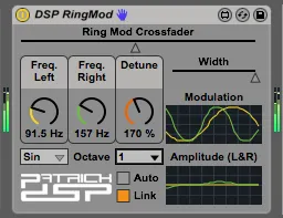 DSP RingMod screenshot