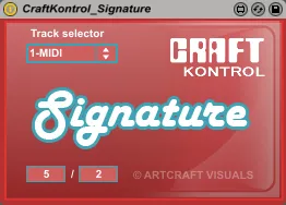 Craft Kontrol Signature screenshot