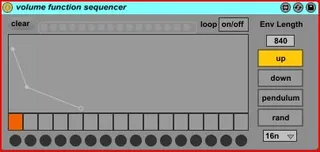 Volume Function Sequencer screenshot