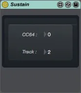 Sustain Mute Tracks screenshot