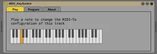 MIDI KeySwitch screenshot