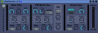 Kickpuncher Drum Synth screenshot