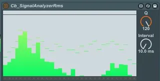 Signal Analyzer RMS screenshot