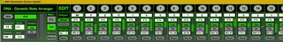 DNA Dynamic Note Arranger Generative Midi Device screenshot