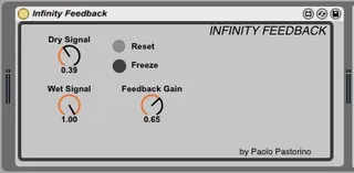 Infinity Feedback screenshot