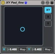 XY Pad fine screenshot