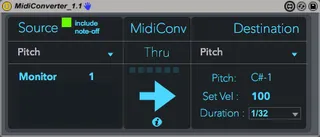 MidiConverter screenshot