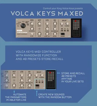 Volca Keys Maxed screenshot